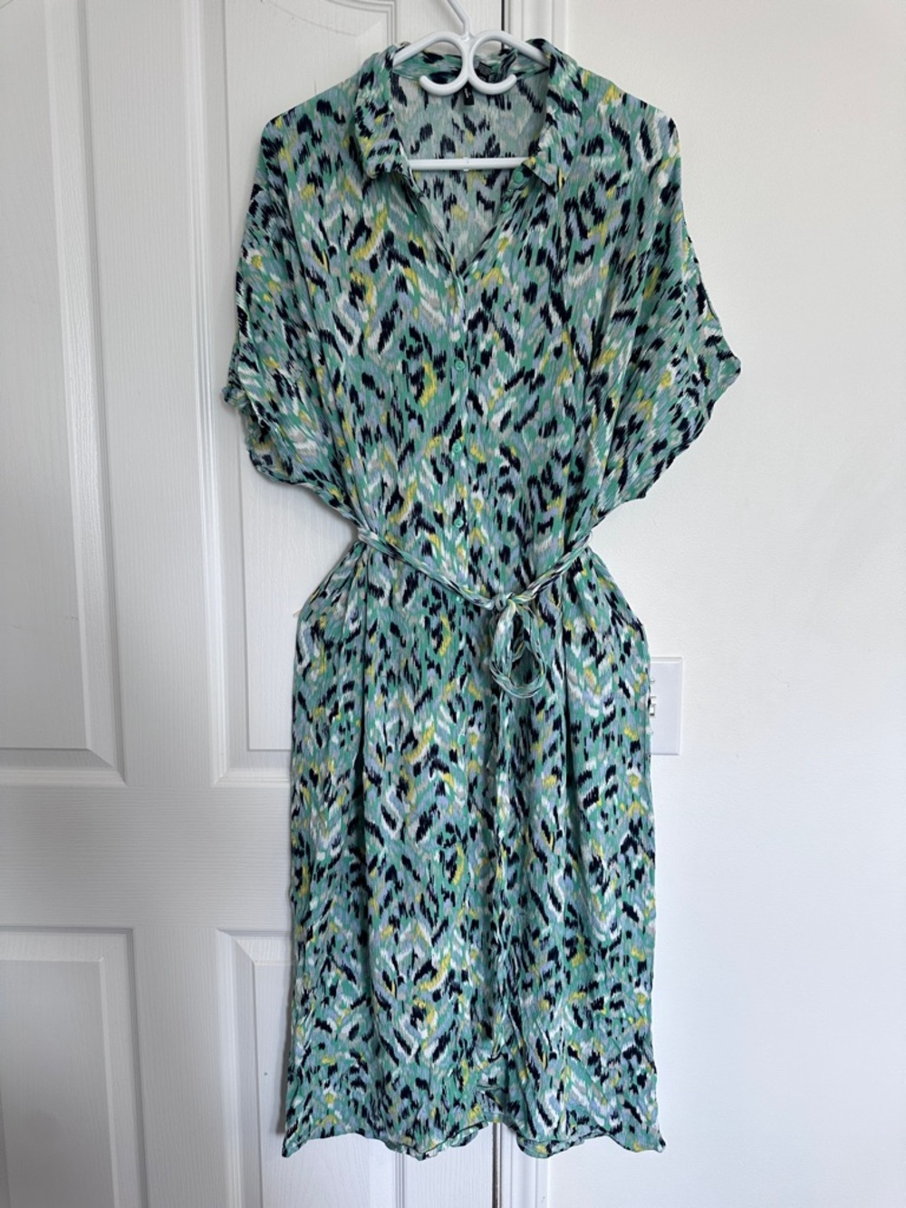 Vero Moda VMCMENNY SS CALF SHIRT DRESS